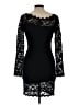 Jump Apparel Black Cocktail Dress Size L - photo 2