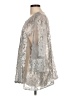 Alex Evenings 100% Polyester Silver Cardigan Size L (estimated) - photo 5