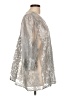 Alex Evenings 100% Polyester Silver Cardigan Size L (estimated) - photo 4