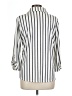 Cure Stripes Ivory 3/4 Sleeve Blouse Size L - photo 2