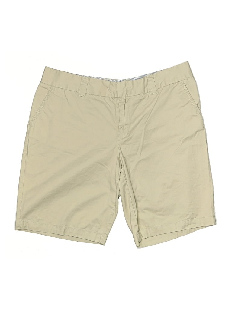 Pre-owned Tommy Hilfiger Khaki Shorts In Tan