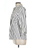 Cure Stripes Ivory 3/4 Sleeve Blouse Size L - photo 5