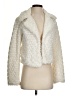 Unbranded 100% Polyester Ivory Faux Fur Jacket Size XS - photo 1