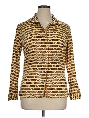 Tizzie Long Sleeve Button-Down Shirt (view 1)