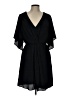 Miami Solid Black Cocktail Dress Size L - photo 1
