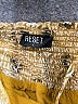 Reset 100% Polyester Gold Long Sleeve Blouse Size L - photo 7