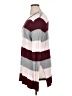 Maison Jules Stripes Burgundy Pullover Sweater Size XL - photo 5