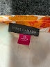 Vince Camuto 100% Polyester Floral Orange Short Sleeve Blouse Size XL - photo 7
