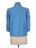 Talbots 100% Linen Blue Blazer Size 8 - photo 2