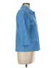 Talbots 100% Linen Blue Blazer Size 8 - photo 4