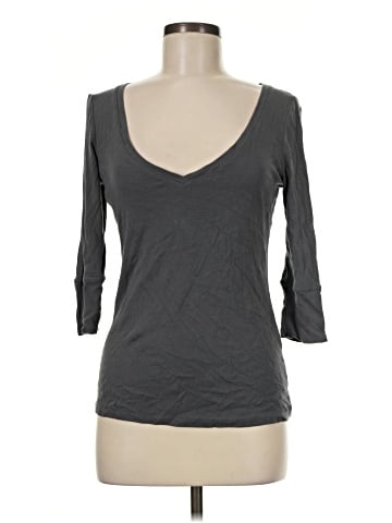 New York & Company 3/4 Sleeve T-Shirt (view 1)
