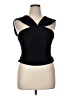 BCBGMAXAZRIA Black Sleeveless Blouse Size XL - photo 1