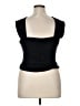 BCBGMAXAZRIA Black Sleeveless Blouse Size XL - photo 2