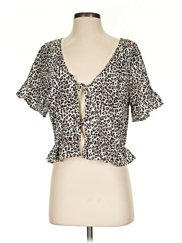 Polly Short Sleeve Blouse (view 1)