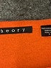 Theory 100% Cashmere Solid Orange Wool Skirt Size L - photo 4