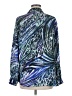Chico's Print Blue Long Sleeve Blouse Size Med (1) - photo 2
