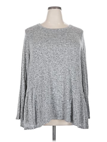 Caslon Long Sleeve Top (view 1)