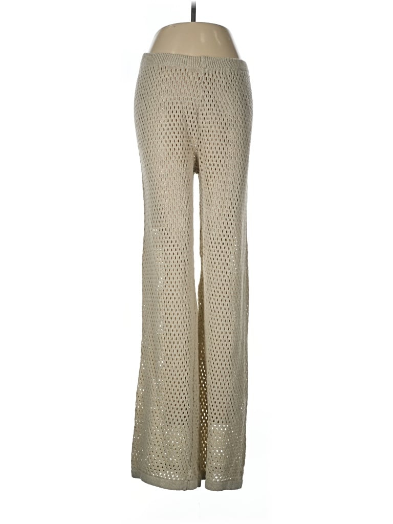 Pre-owned Nasty Gal Inc. Dress Pants In Gold