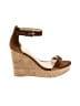 Marc Fisher Brown Wedges Size 10 - photo 1