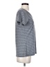 Toad & Co Stripes Gray Short Sleeve T-Shirt Size S - photo 4