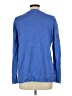 Ann Taylor LOFT Outlet Blue Long Sleeve Top Size L - photo 2