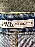 Zara Blue Denim Shorts Size 0 - photo 3