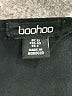 Boohoo Black Cocktail Dress Size 8 - photo 4