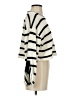 Zara Stripes Ivory Turtleneck Sweater Size S - photo 4