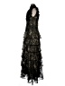 Alice + Olivia 100% Polyester Black Cocktail Dress Size S (estimated) - photo 5