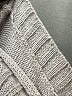 Unbranded 100% Polyester Solid Gray Pullover Sweater Size L - photo 7