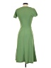 Express 100% Polyester Solid Green Cocktail Dress Size 1 - 2 - photo 2