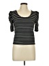 Torn by Ronny Kobo Black Short Sleeve Top Size L - photo 1