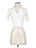 GB Ivory Short Sleeve Turtleneck Size S - photo 1
