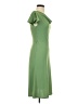 Express 100% Polyester Solid Green Cocktail Dress Size 1 - 2 - photo 4
