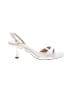 Lulus White Sandals Size 8 1/2 - photo 1