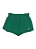 Nike 100% Polyester Green Athletic Shorts Size L - photo 1
