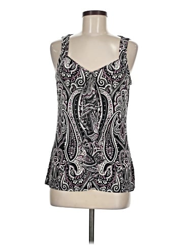 White House Black Market Sleeveless T-Shirt (view 2)