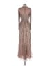 Mac Duggal 100% Polyester Brown Cocktail Dress Size 4 - photo 2