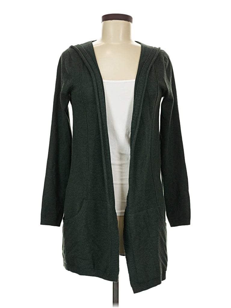 Pre-owned Assorted Brands Cardigan Sweater In Green