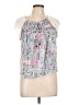 No Boundaries 100% Polyester Blue Gray Sleeveless Blouse Size L - photo 1