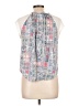 No Boundaries 100% Polyester Blue Gray Sleeveless Blouse Size L - photo 2