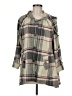 Assorted Brands Plaid Green Ivory Coat Size M - photo 1