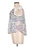 No Boundaries 100% Polyester Blue Gray Sleeveless Blouse Size L - photo 5