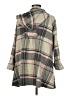 Assorted Brands Plaid Green Ivory Coat Size M - photo 2