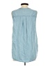 Gap 100% Lyocell Blue Sleeveless Blouse Size S - photo 2