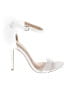 Lulus White Sandals Size 7 1/2 - photo 1