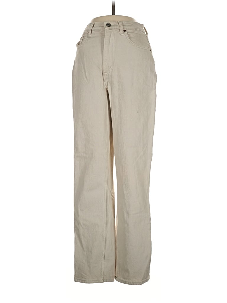 Pre-owned Abercrombie & Fitch Jeans In Tan