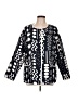 Unbranded 100% Polyester Print Black Jacket Size L - photo 1