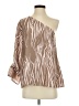 VICI 100% Polyester Brown 3/4 Sleeve Blouse Size S - photo 1