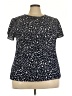 Unbranded Black Short Sleeve Top Size 3X - photo 1